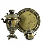 Samovar 3 l in a set in the style of " Antique"