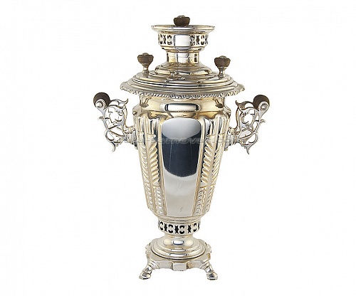 Samovar "Glass" collection Kapyrzin 1.5 l