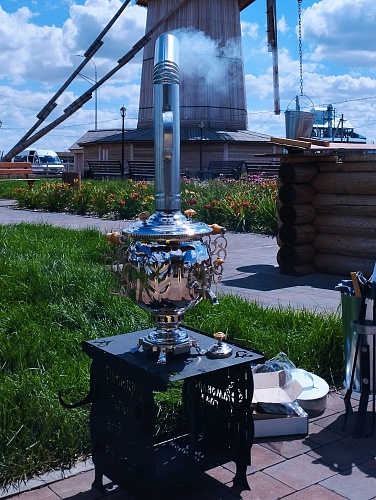 The samovar combined form a "Ball" 4.5 l