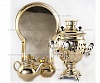 Samovar "Acorn" 3 l brass set