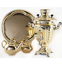 Samovar "Glass" 3 l set