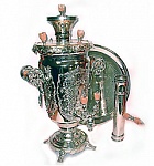 Samovar in honor of the holiday "Victory"